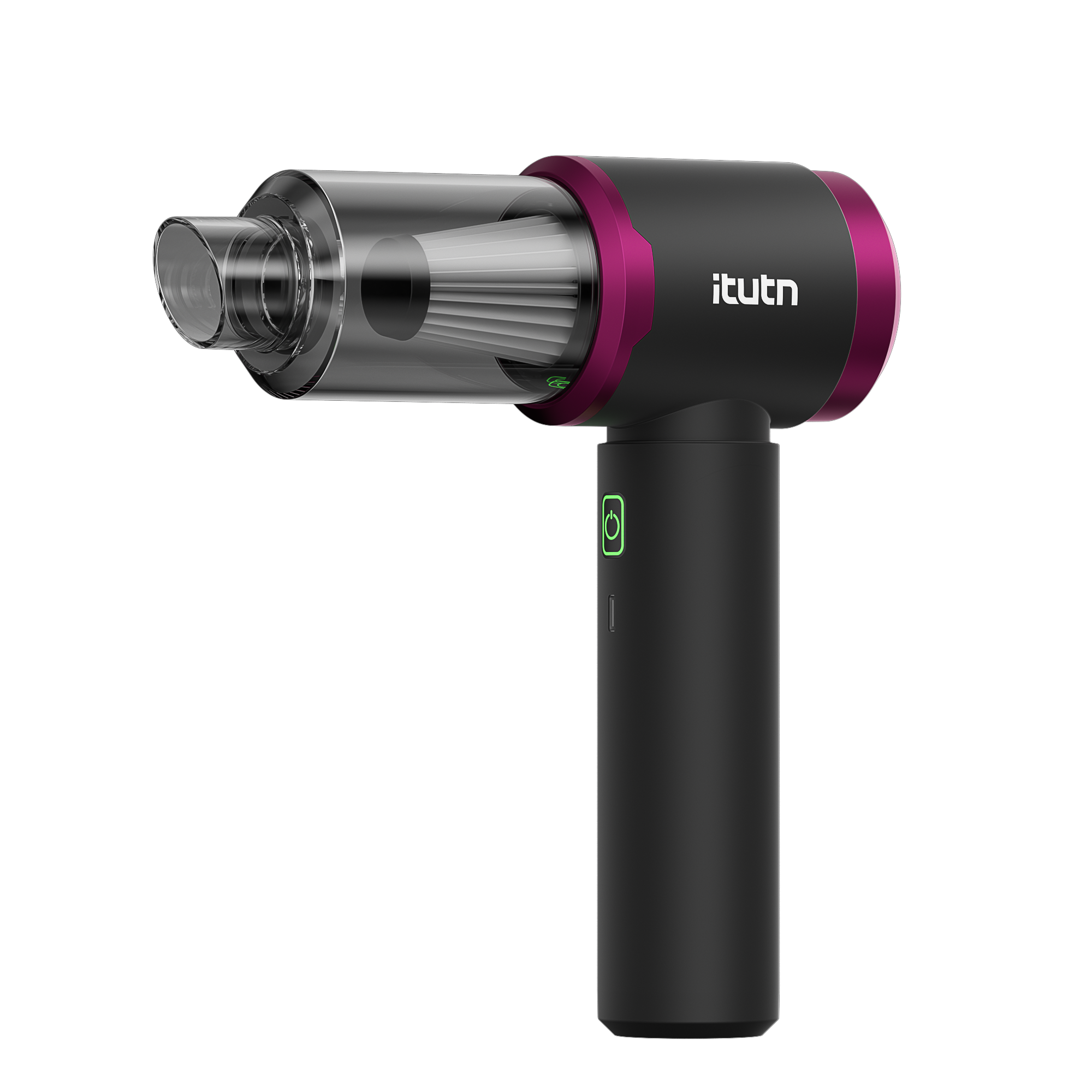 Y7 Max 车载吸尘器 黑紫色
