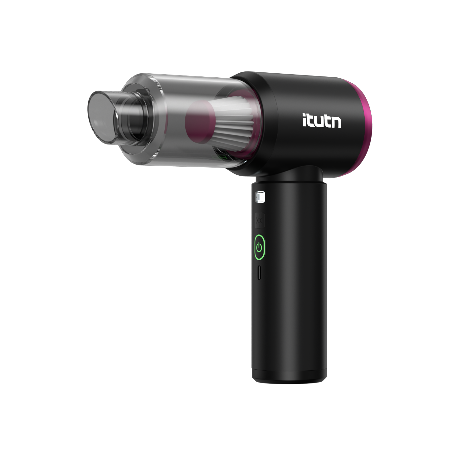 Y8 Max 车载吸尘器 黑紫色